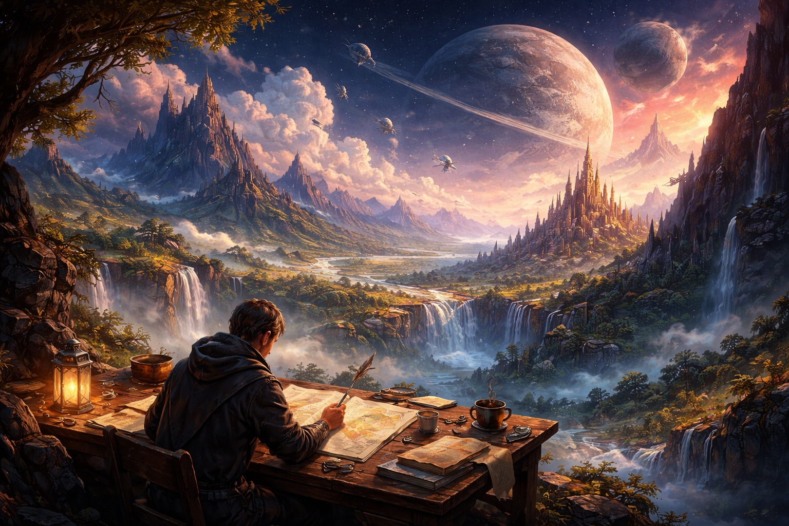 Construcción de Mundos: Arte en la Ficción