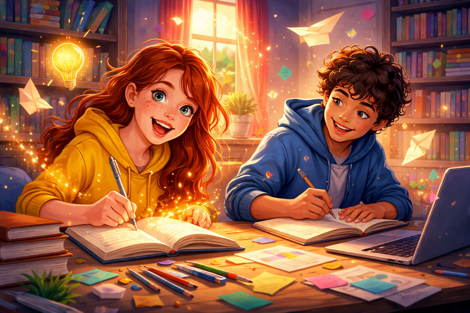 Despierta la creatividad literaria en jóvenes