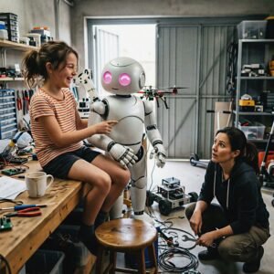 Carla y el robot que aprendía a sentir