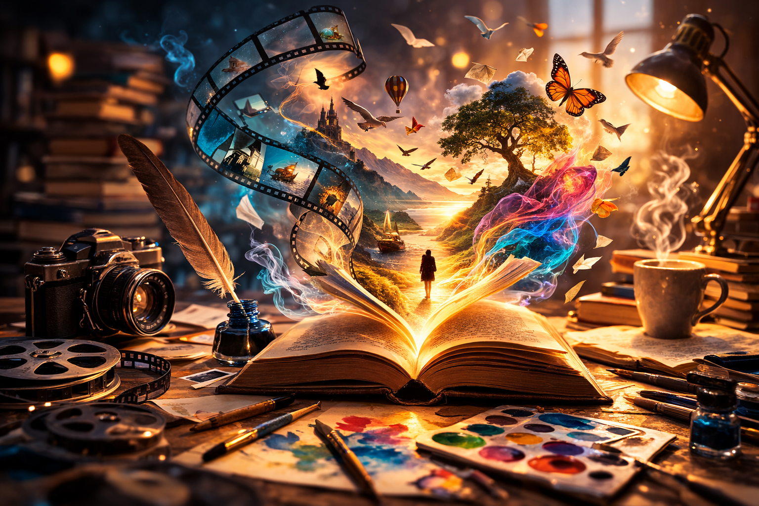 El Arte de la Narrativa Visual en la Literatura - Relatia.es