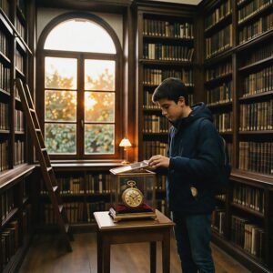 El enigma del reloj invertido