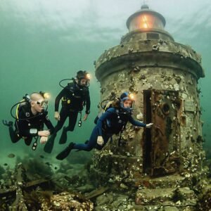 La expedición del faro sumergido