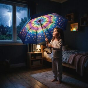 Sofía y el paraguas que coleccionaba arcoíris