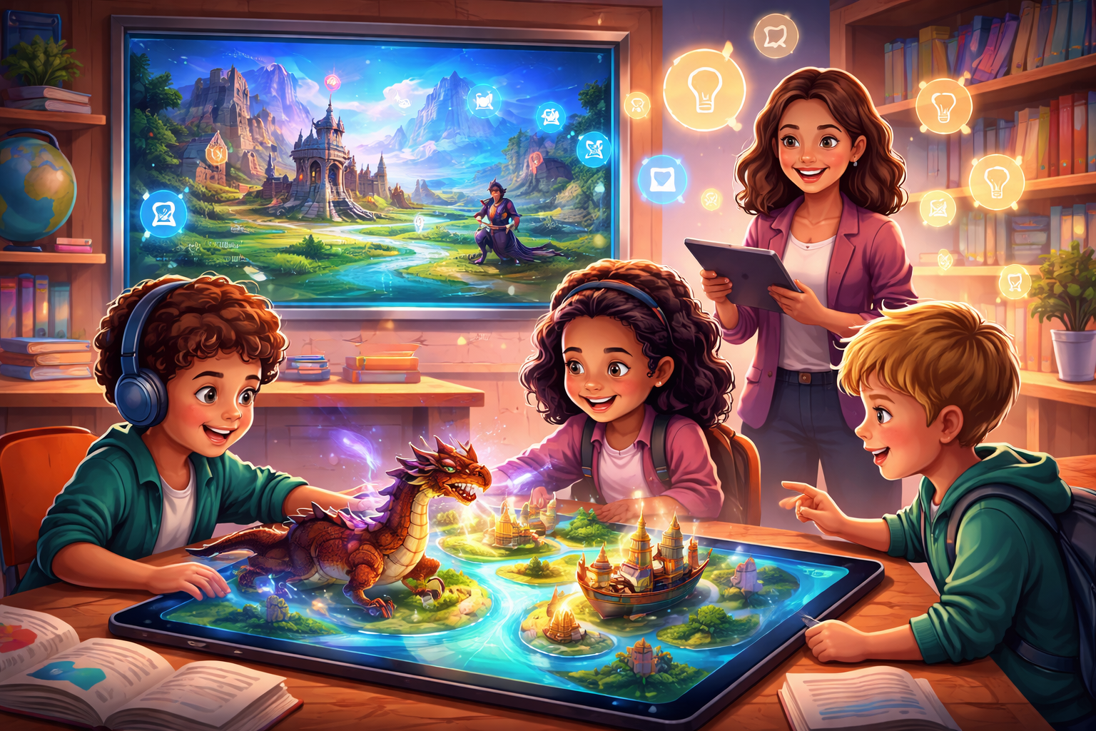 Historias Interactivas: Revolución Educativa